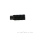 black oxide hex socket set screws with dog point DIN915